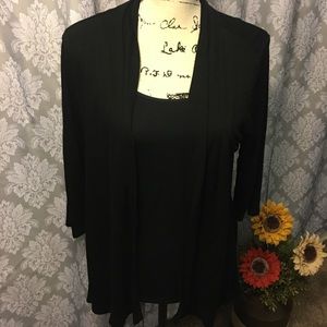 Faded Glory Cover Up, BLACK